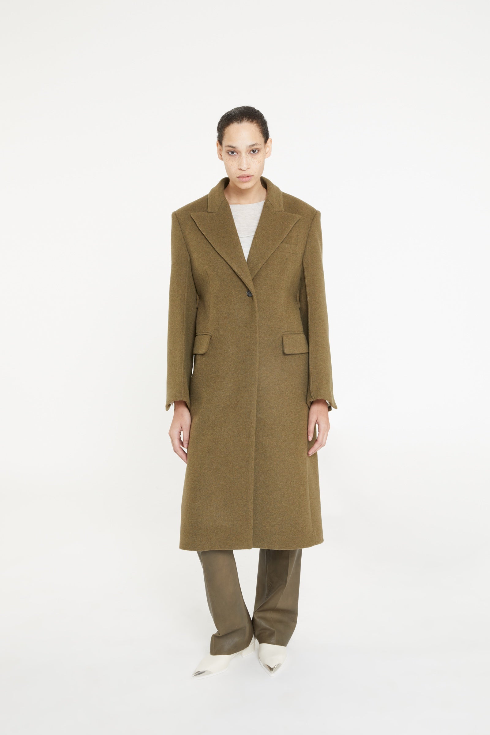 Olive Green Coat