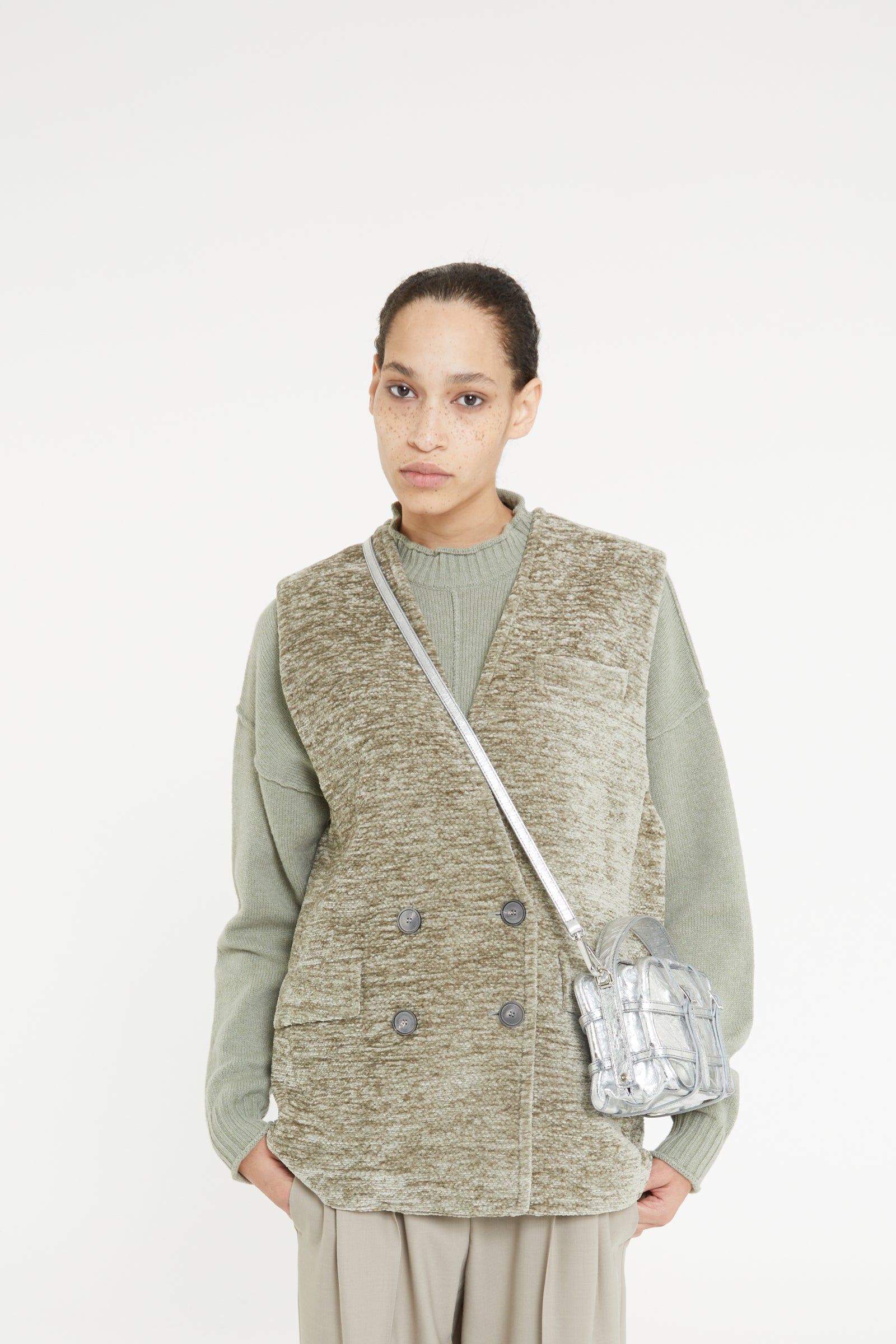 Chenille vest sale