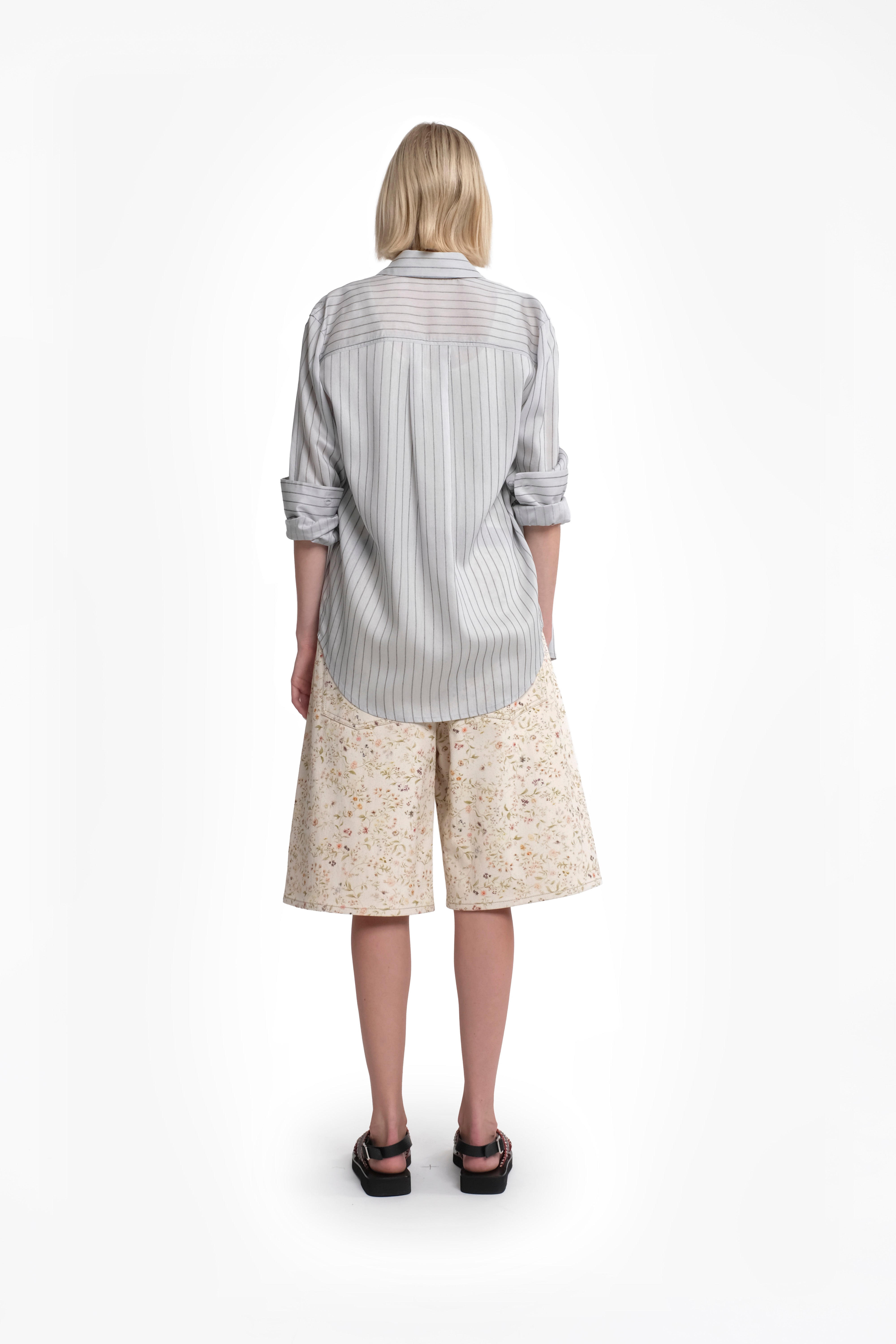 Floral Print Bermuda Shorts
