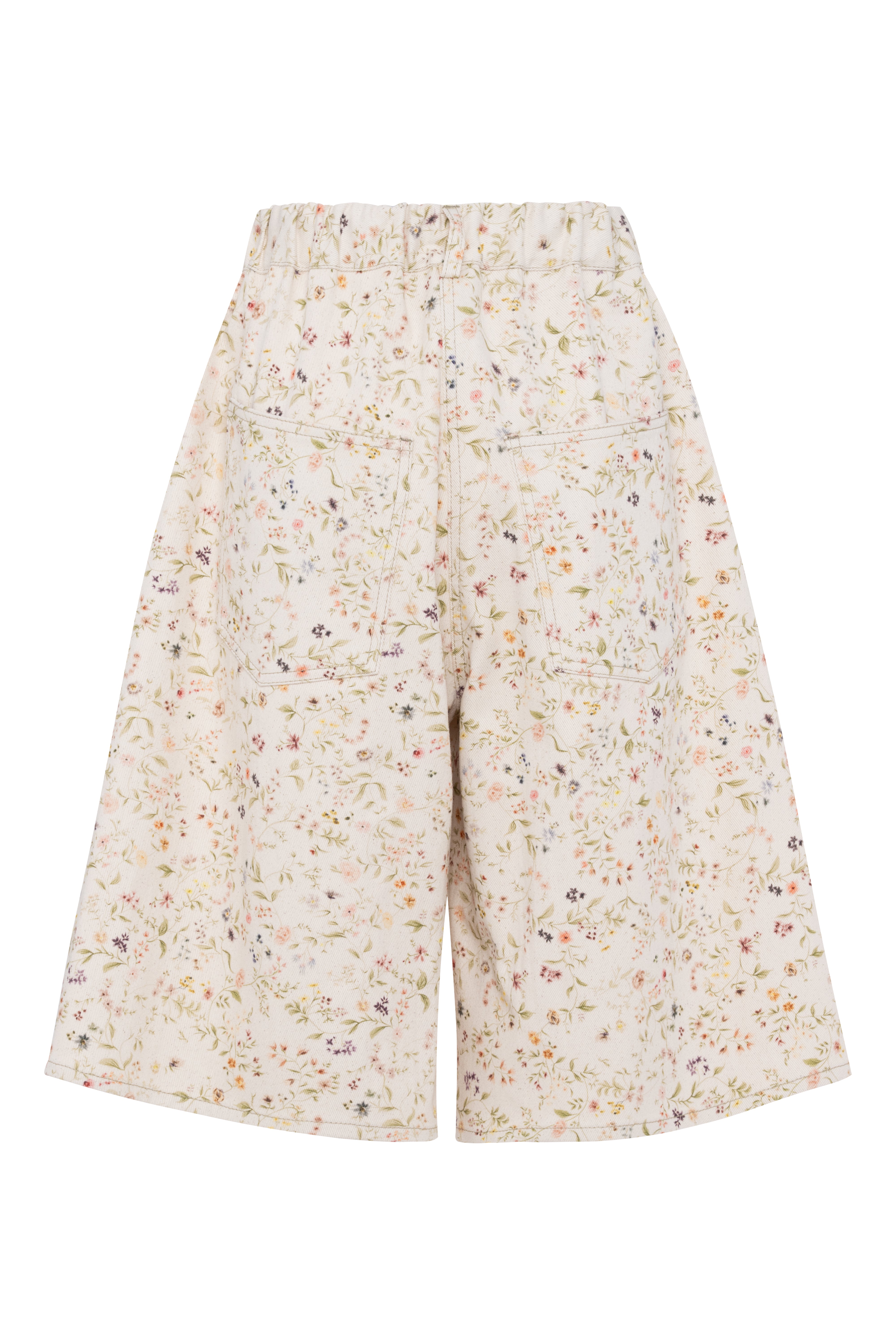 Floral Print Bermuda Shorts
