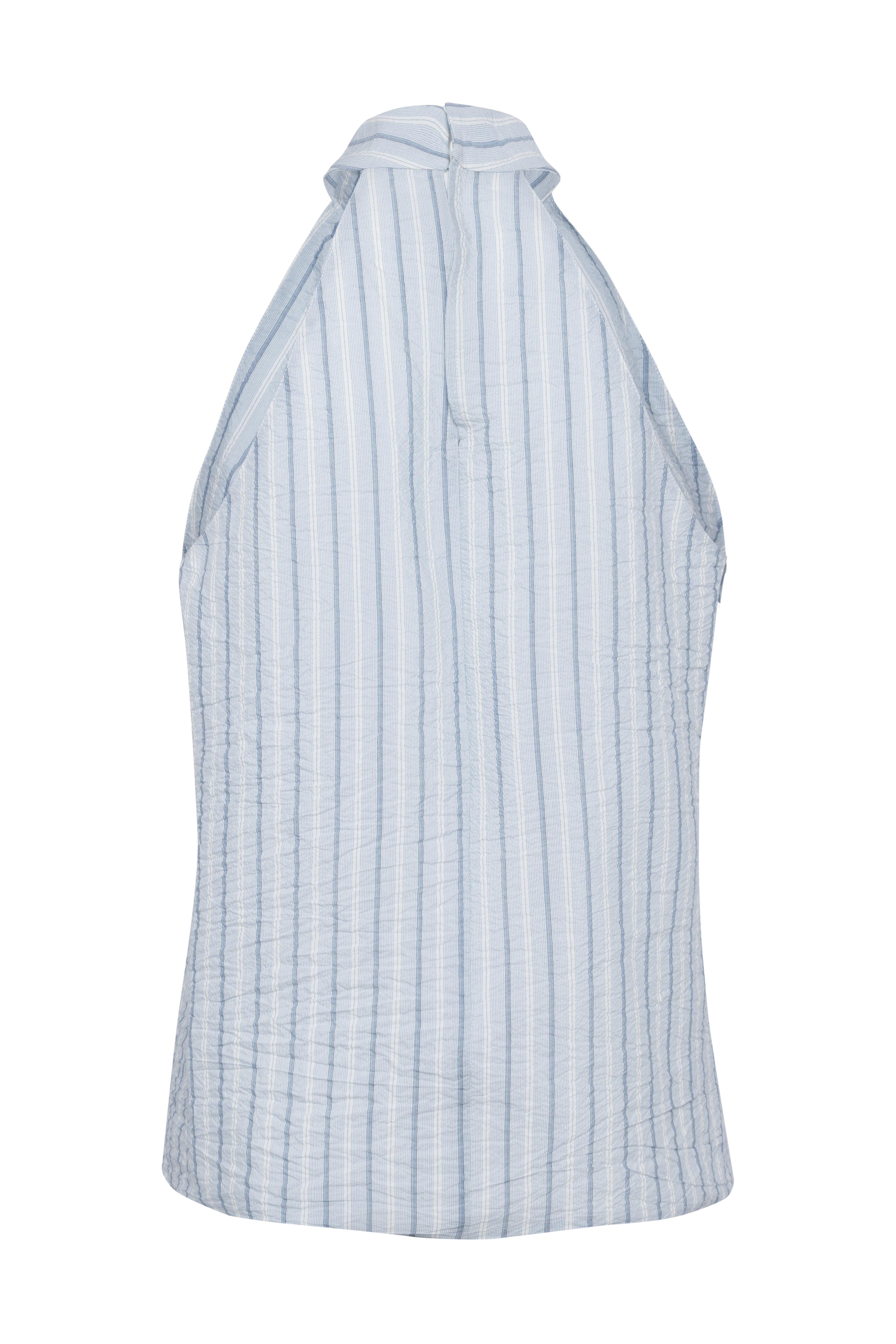 Striped Halter Tank Top