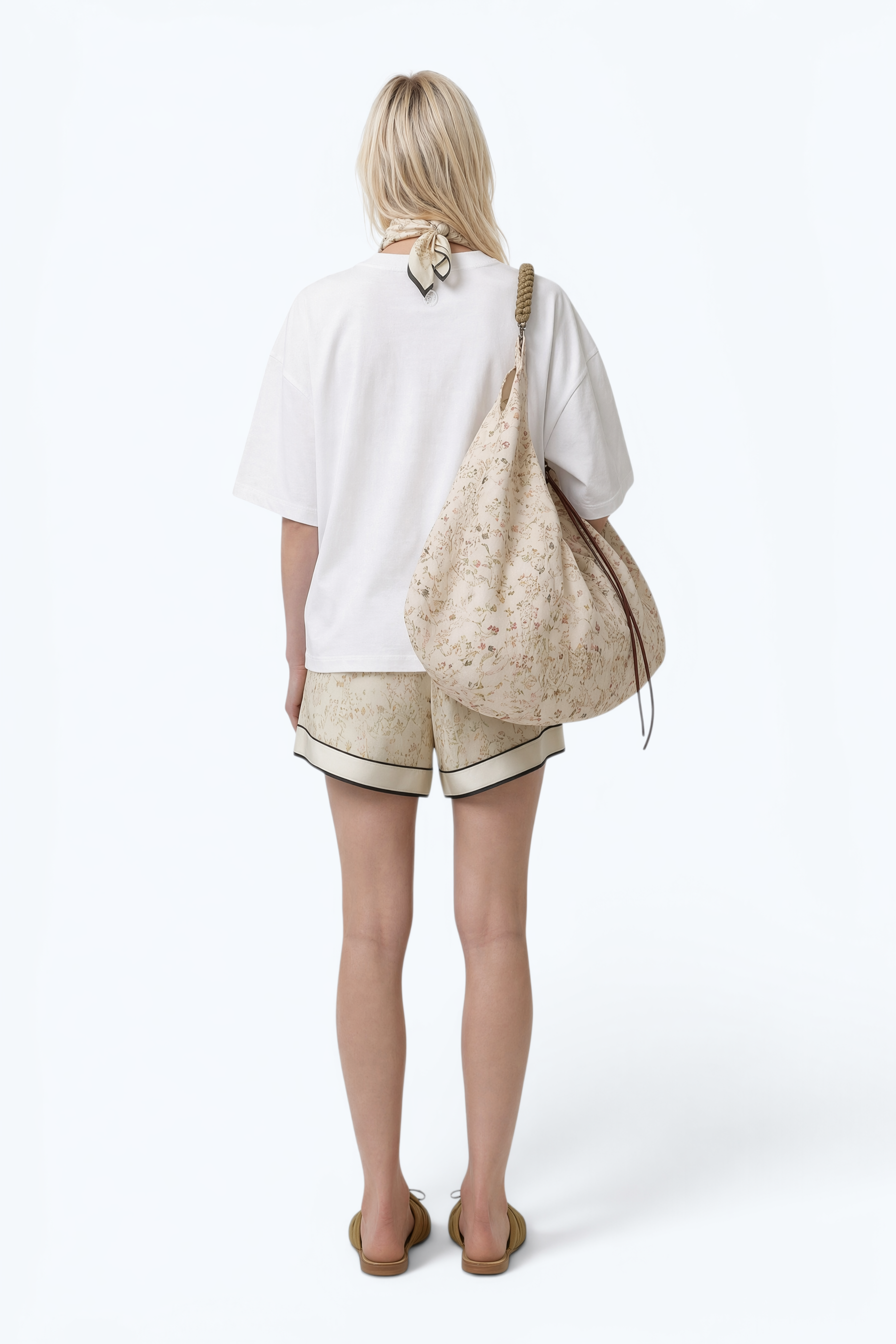 Oversized White Cotton T-Shirt