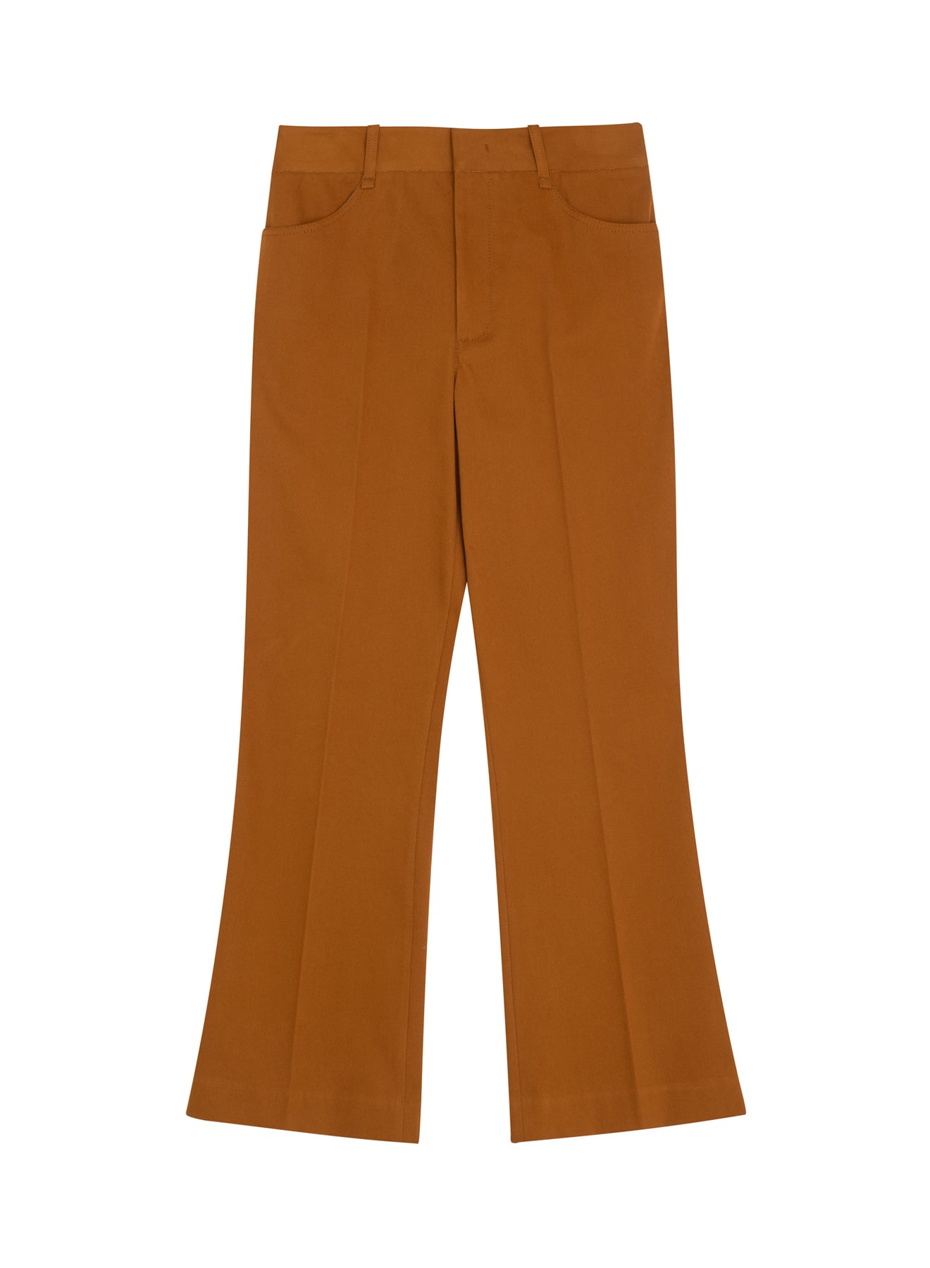 Mustard Flared Trousers