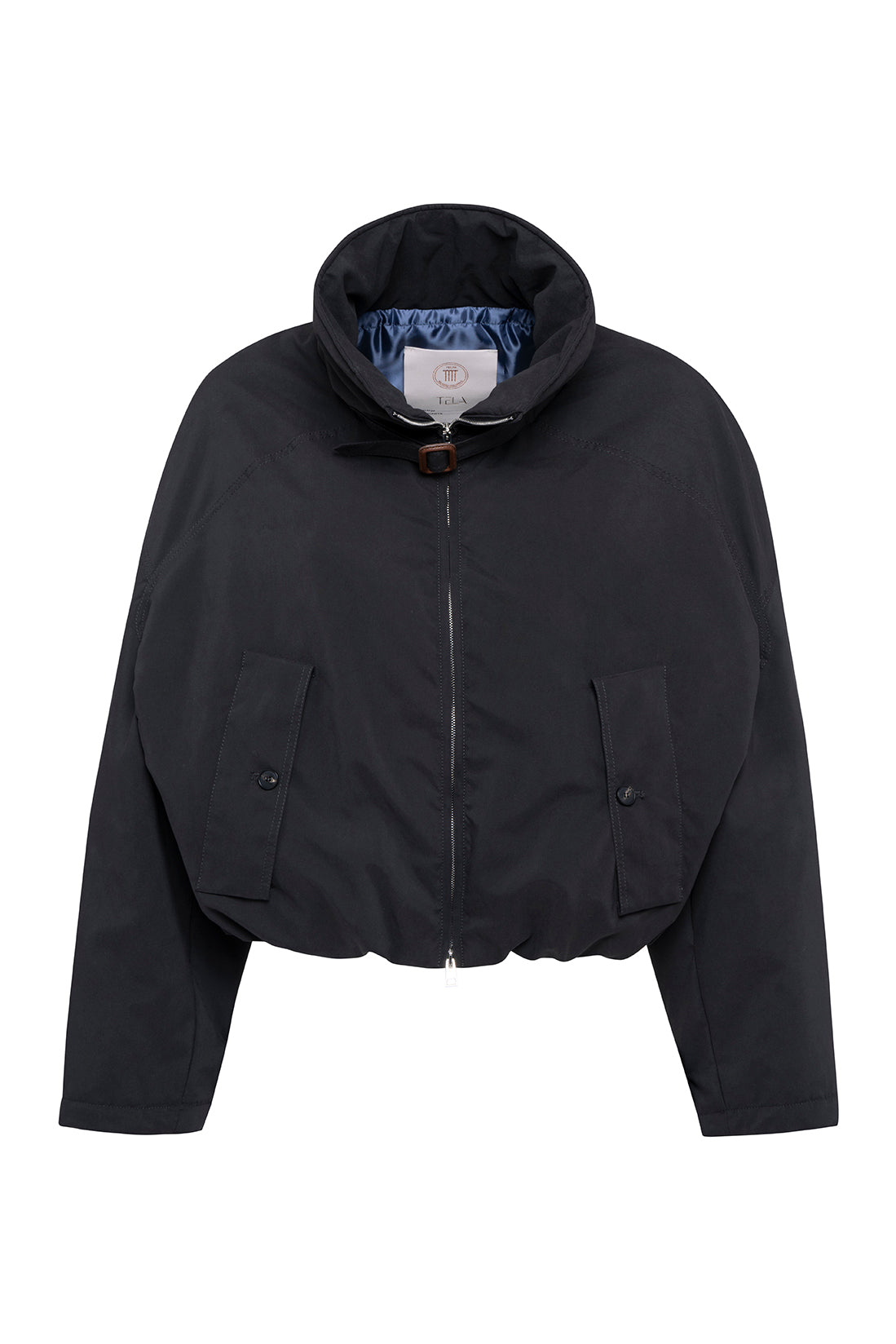 Cropped Nylon Jacket