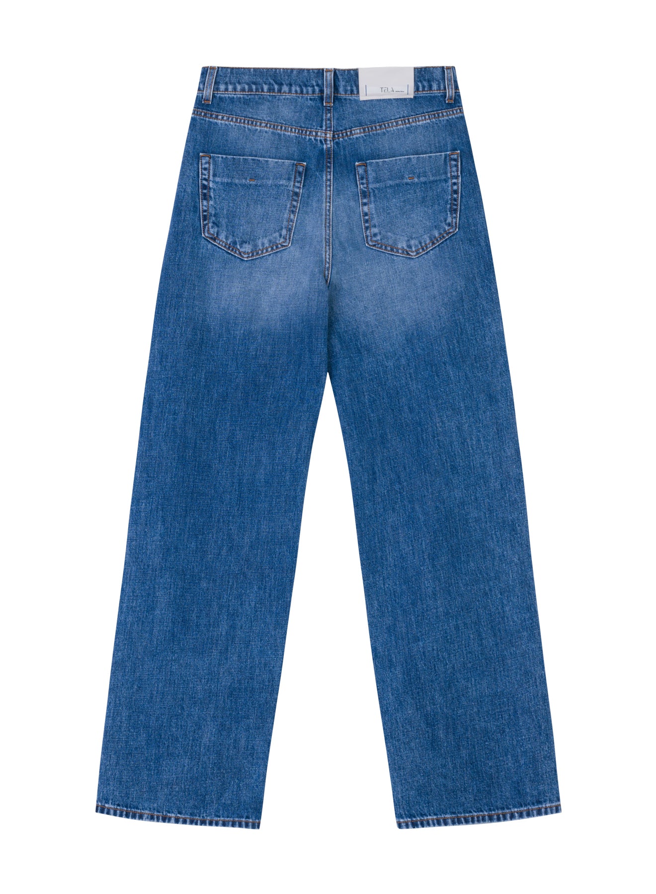 Pantaloni a carota in denim