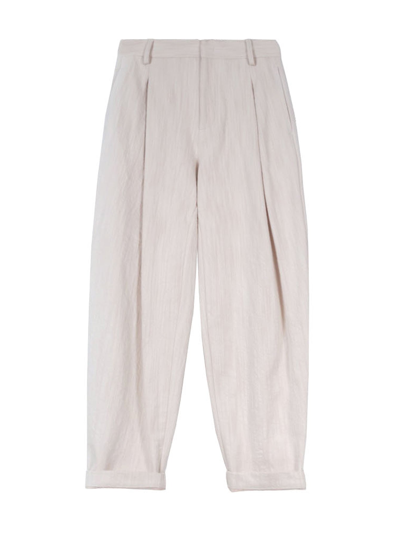 Cream White Balloon Pants