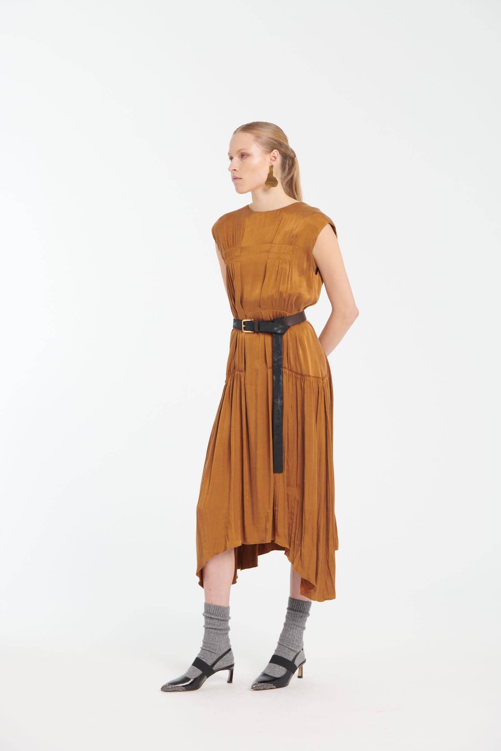 Abito midi in viscosa Filsens