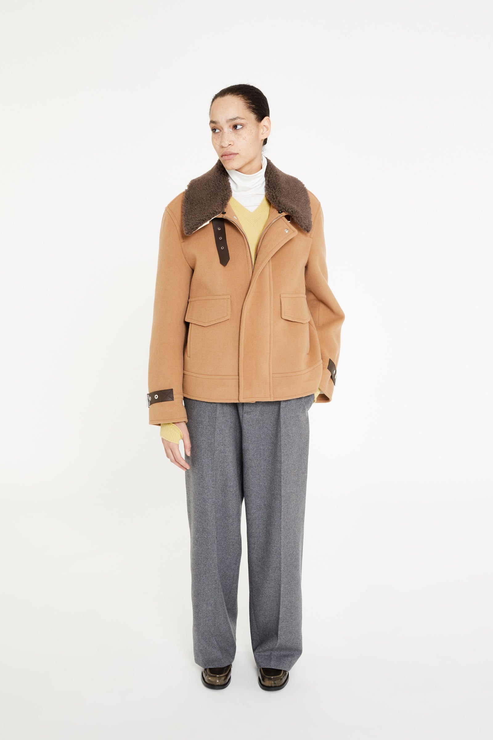 Wool Sherpa Jacket