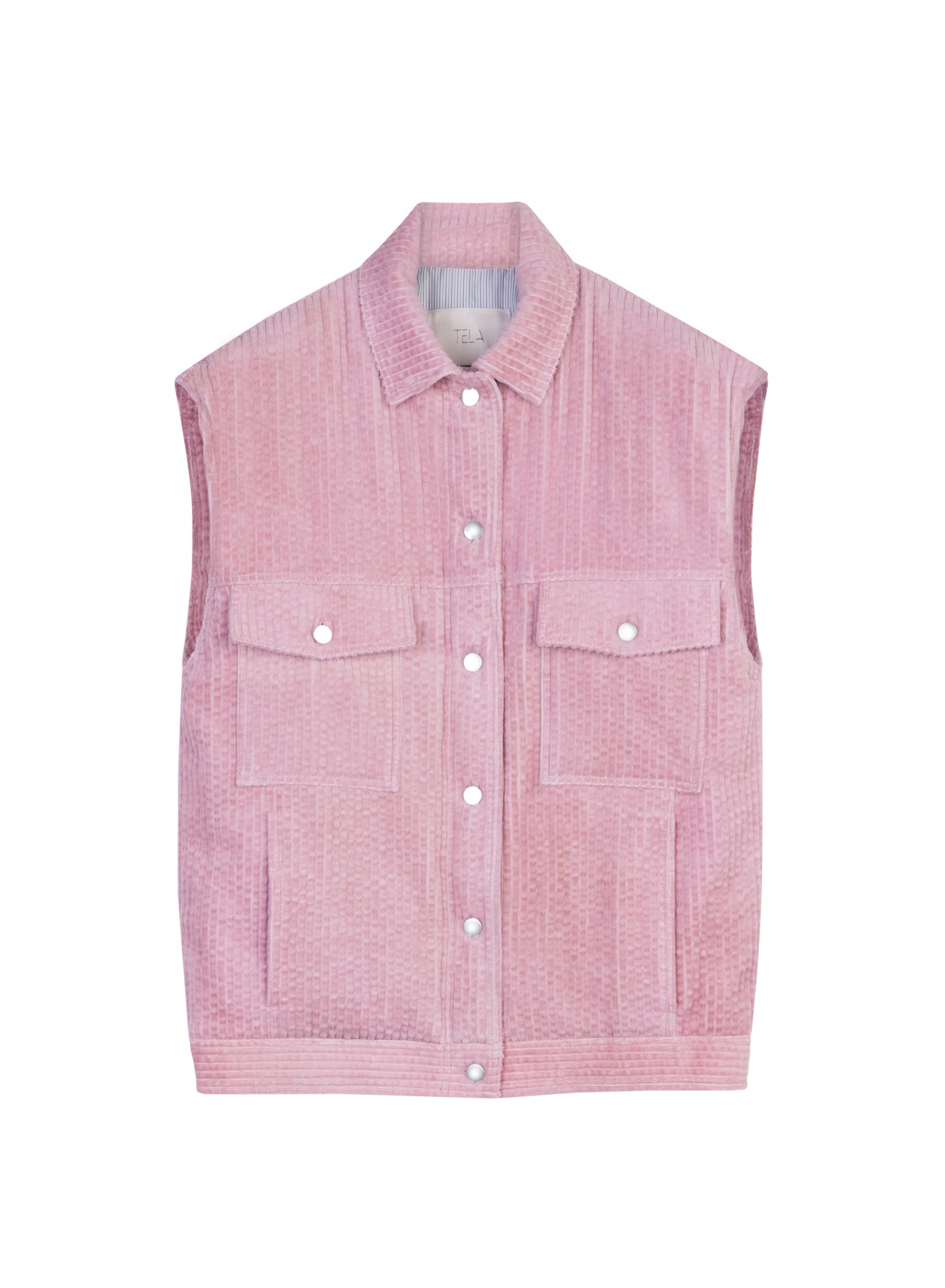 Gilet di velluto a coste