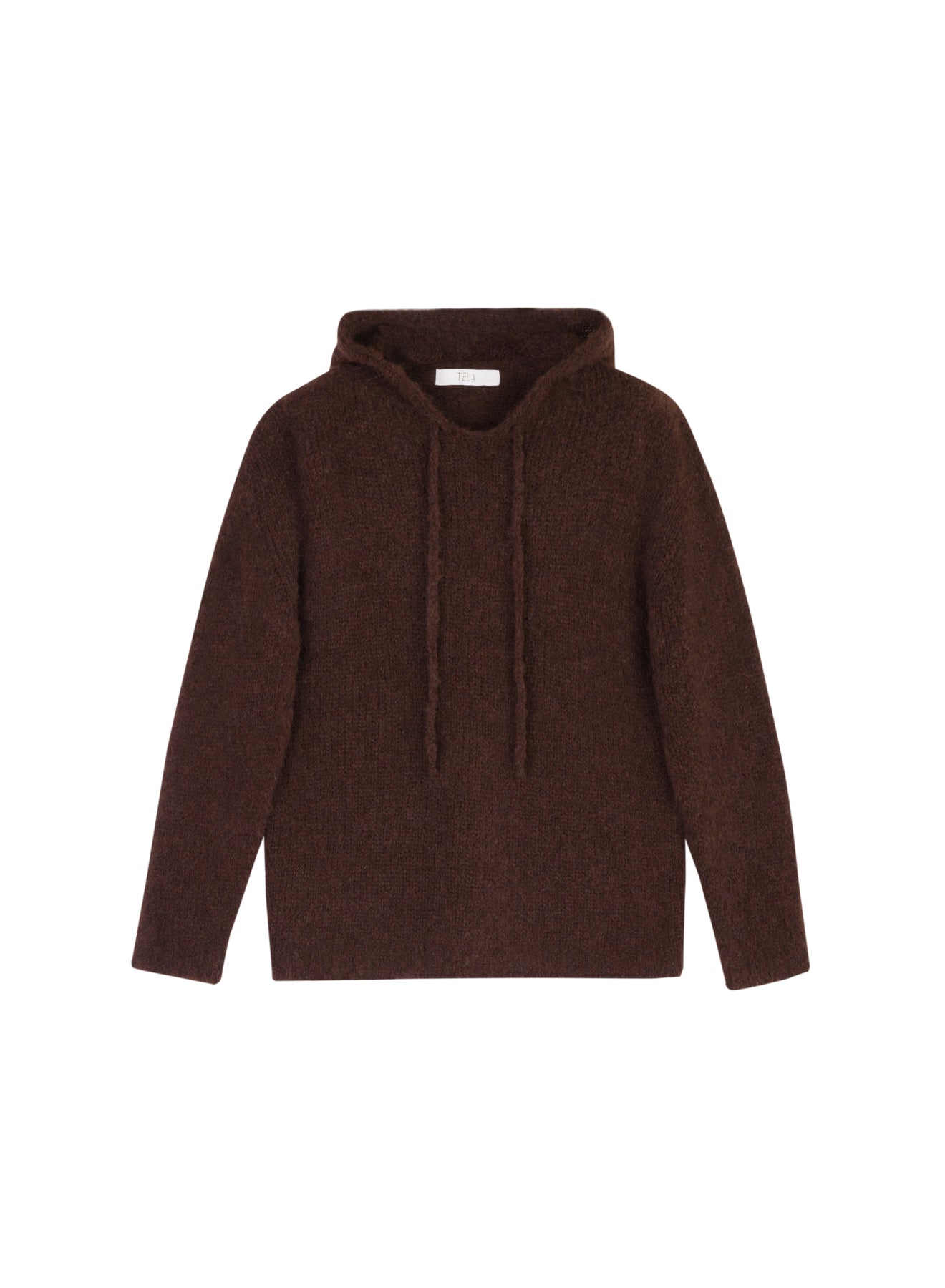 Maglione in alpaca spazzolato