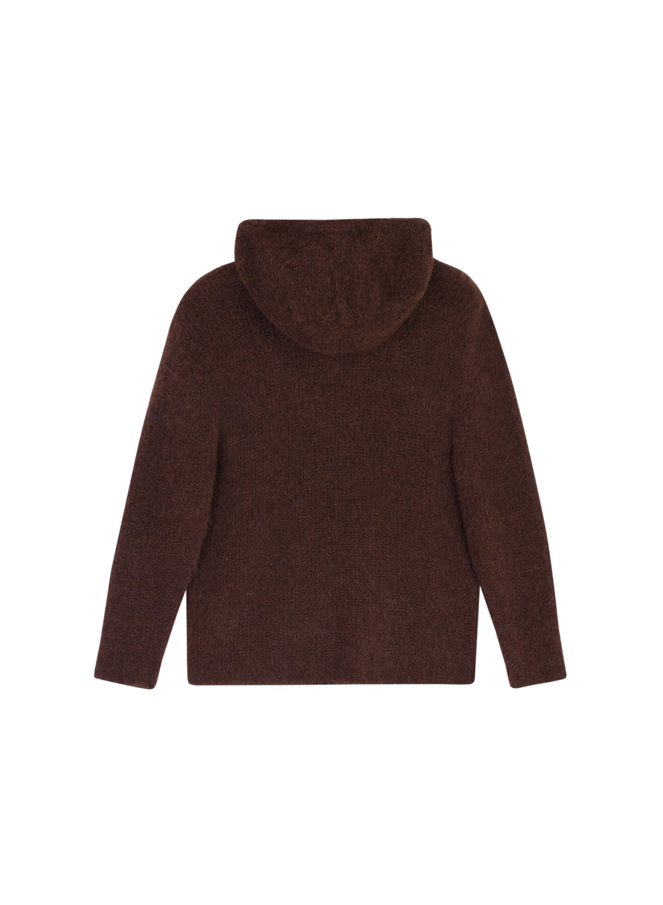 Maglione in alpaca spazzolato